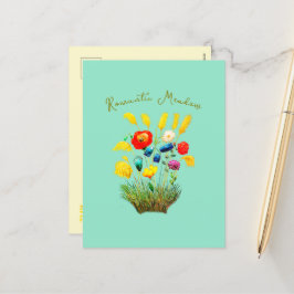 セレブロンアンサンブル – ヴィンテージフローラ招待状 シーズンポストカード