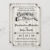 セレモニーヴィンテ素朴ージウエディング招待状II 招待状 (正面/裏面)