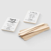 セレモニー結婚プログラムのファン ハンドファン (組立なし)