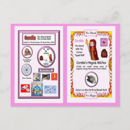 セレリア – セリウム取引カード ポストカード