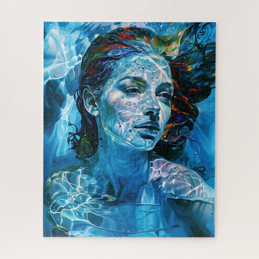 "セレリス" – セレニティインアクア調和 ジグソーパズル (縦)