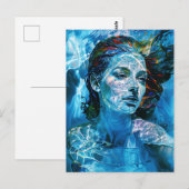 "セレリス" – セレニティインアクア調和 ポストカード (正面/裏面)