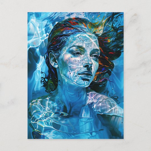 "セレリス" – セレニティインアクア調和 ポストカード (正面)