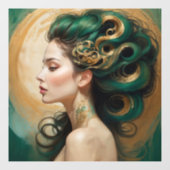 「セレリス」- 天の翡翠の巻き髪 - ウィンドウサイン (シート)