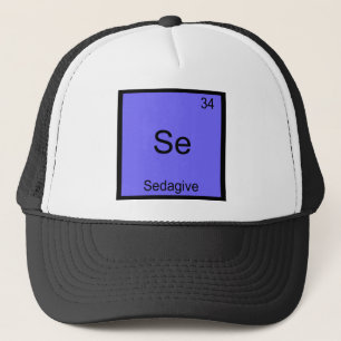 セレンの化学式Tシャツ 冗談化学式シリーズ キャップ