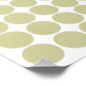 セレンゲティサファリドットポップ・アートのウィズアートエレファント ポスター (角)