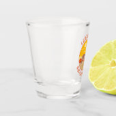 セレンゲティナショナルパークゼブラトラベルアートヴィンテージ ショットグラス (左)