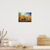 セレンゲティプライドファインアートポスター/プリント ポスター (キッチン)