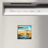 セレンゲティ国立公園タンザニア マグネット (インサイチュ (食洗機))