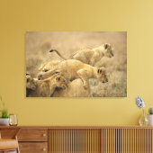 セレンゲティ国立公園，タンザニア2 キャンバスプリント (インサイチュ (リビング))