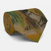 セレンゲティ精神:マラのゼブラの放牧 ネクタイ (ロール)