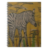 セレンゲティ精神：マラのゼブラの放牧 ノートブック (正面)