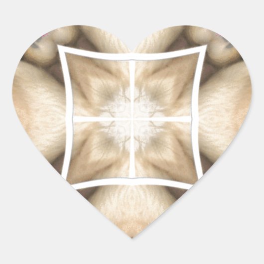 セレンゲティ鮮やかスプレンダー ハートシール (正面)