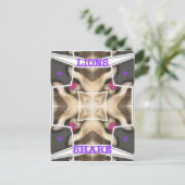 セレンゲティ鮮やかスプレンダー ポストカード (スタンド正面)