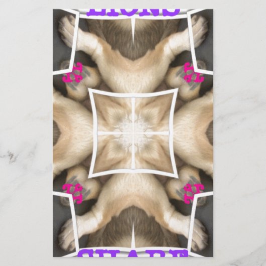 セレンゲティ鮮やかスプレンダー 便箋 (正面)