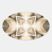 セレンゲティ鮮やかスプレンダー 楕円形シール (正面)