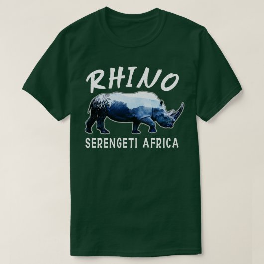 セレンゲティ・アフリカ動物陶芸愛好家Gif Tシャツ (デザイン正面)
