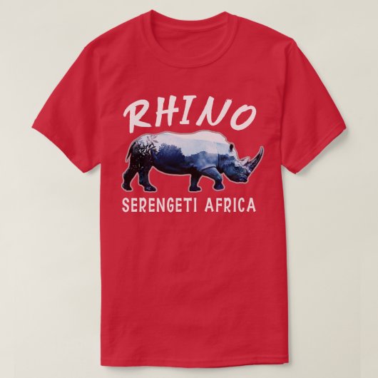 セレンゲティ・アフリカ動物陶芸愛好家Gif Tシャツ (デザイン正面)