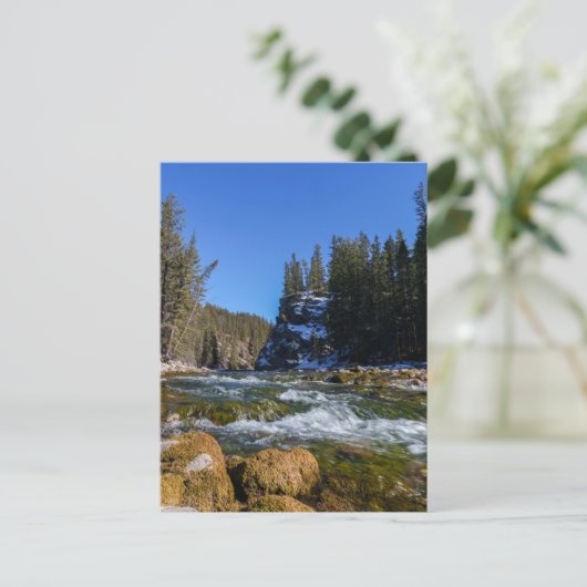 セレンティアットザファイブブリッジ – アサバスカ川 ポストカード (スタンド正面)