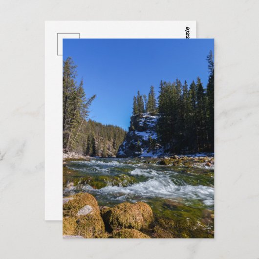 セレンティアットザファイブブリッジ – アサバスカ川 ポストカード (正面/裏面)