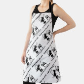 セレンディピティの猫魚に見られる幸せ エプロン (インサイチュ)