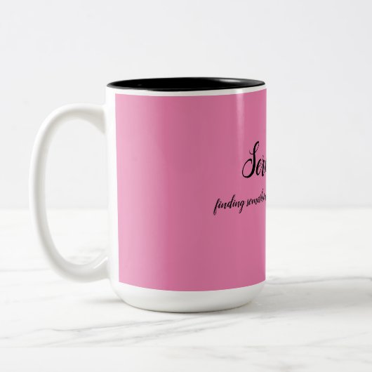 セレンディピティツートーンコーヒーマグ ツートーンマグカップ (左)