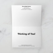 セレンディピティブルークグリーティングカード カード (内部)