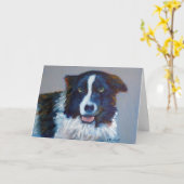 セレンディピティブルークグリーティングカード カード (黄色い花)