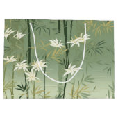 セレンブルーな竹の花アジア (6) ラージペーパーバッグ (裏面)