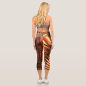 セレーション カプリレギンス (裏面)