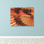 セレーション キャンバスプリント (インサイチュ (ウッドフロア))