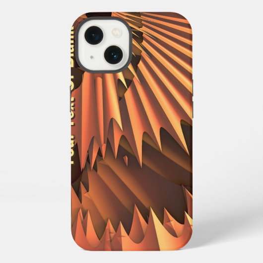 セレーション iPhoneケース (裏面)