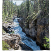 セレーナウォーターフォール、カナディアンスタンリー滝 シャワーカーテン (正面)