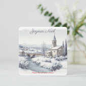 セレーヌウィンターヴィレッジフランスのチャーチ | お名前 シーズンカード (スタンド正面)