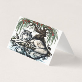 セレーヌウルフファミリーオアシスインアイディリック自然