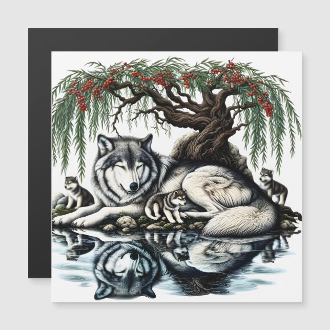 セレーヌウルフファミリーオアシスインアイディリック自然 (正面/裏面)