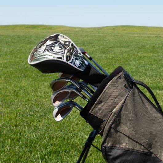 セレーヌウルフファミリーオアシスインアイディリック自然 ゴルフヘッドカバー (インサイチュ)