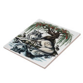 セレーヌウルフファミリーオアシスインアイディリック自然 タイル (側面)