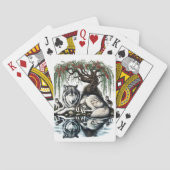 セレーヌウルフファミリーオアシスインアイディリック自然 トランプ (裏面)