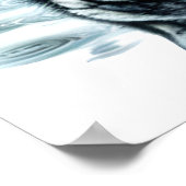 セレーヌウルフファミリーオアシスインアイディリック自然 ポスター (角)