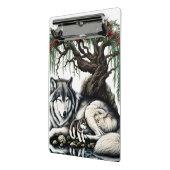 セレーヌウルフファミリーオアシスインアイディリック自然 ミニクリップボード (アングル2)