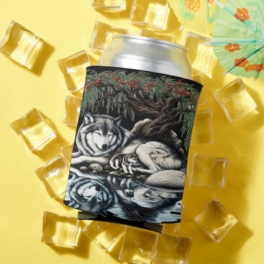 セレーヌウルフファミリーオアシスインアイディリック自然 缶クーラー (インサイチュ 夏)