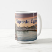 セレーヌキレニアキプロススケッチ水彩画 | コーヒーマグカップ (正面右)