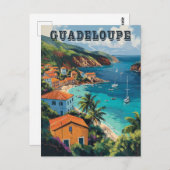 セレーヌグアドループ水彩島 ポストカード (正面/裏面)