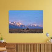 セレーヌグランドテトンオープンプレーリ キャンバスプリント (インサイチュ (リビング))