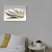 セレーヌコースタルシーシェルウォールアート海ホームデコール キャンバスプリント
