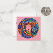 セレーヌゴドマンダラアート ノートカード (正面/裏面インサイチュ)