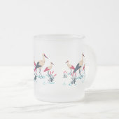 セレーヌストークサンクチュアリエレガントーニットポンシーン フロストグラスマグカップ (正面右)