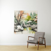 セレーヌスワンレイクパーク タペストリー (インサイチュ)