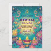 セレーヌディワリグレース 招待状 (正面)